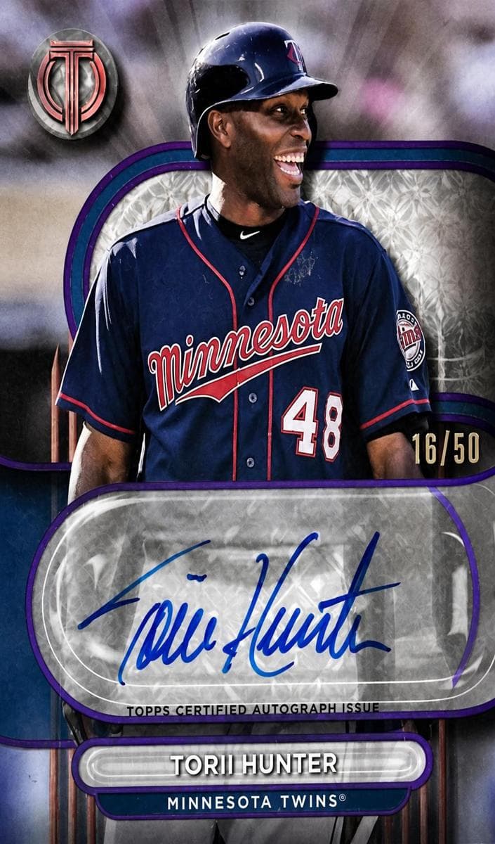 Torii Hunter 2024 topps Topps Tribute
