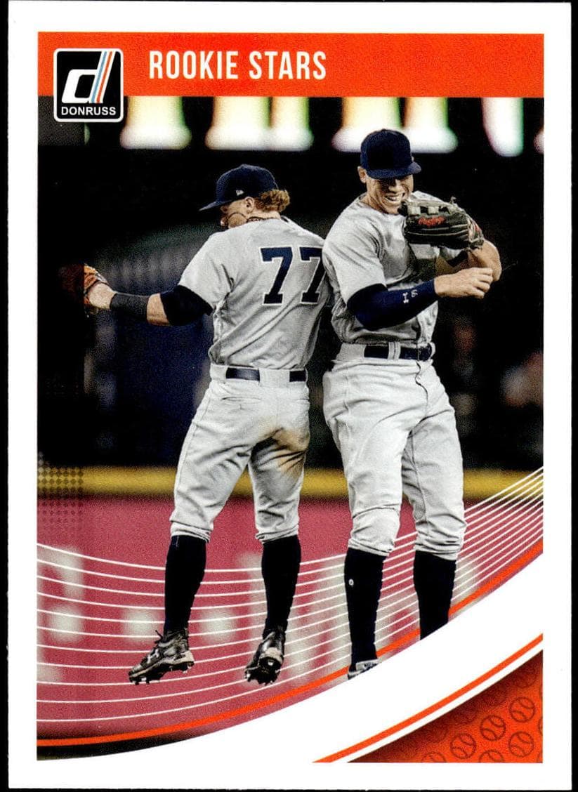 Rookie Stars (Clint Frazier / Aaron Judge) 2018 panini