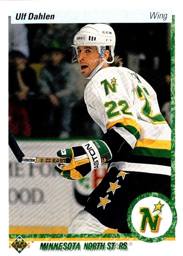 Ulf Dahlen 1990 upper-deck Upper Deck