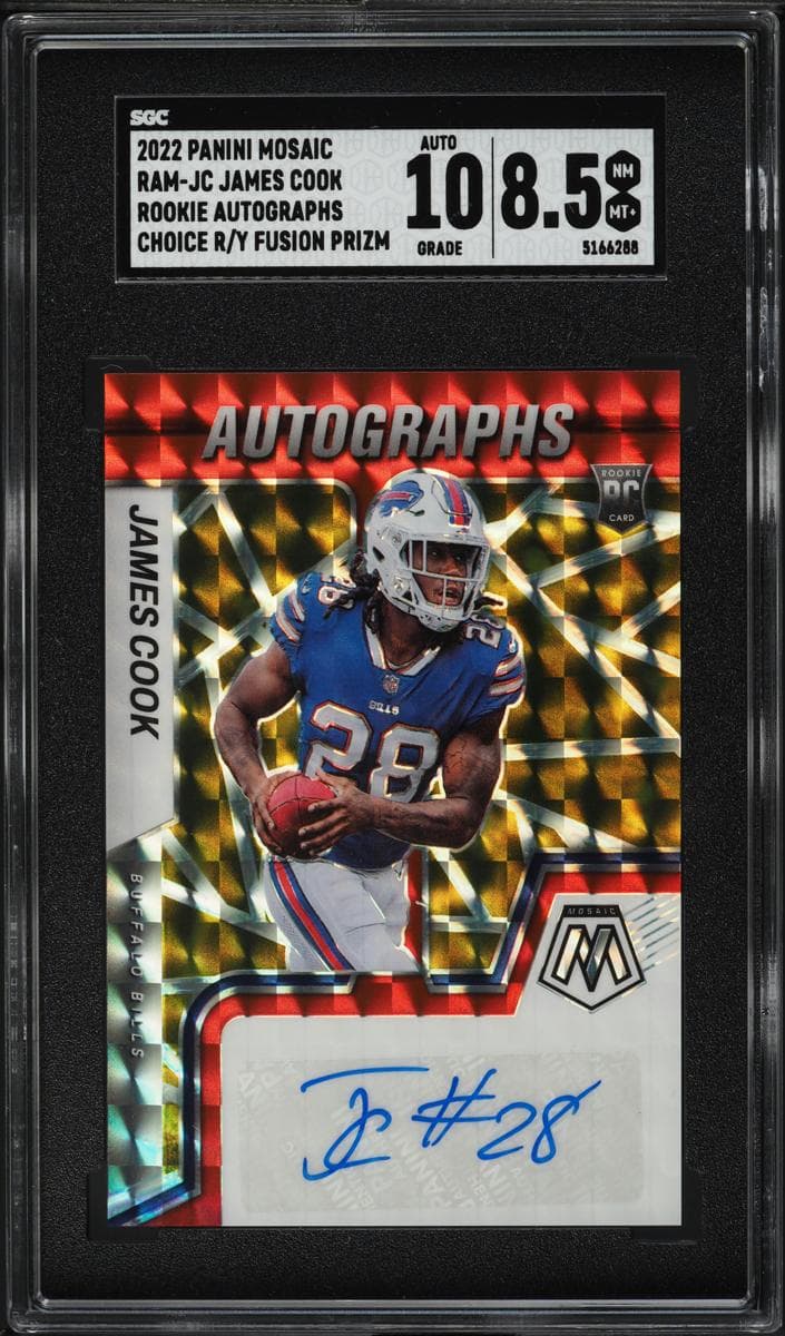 James Cook 2022 panini Panini Mosaic