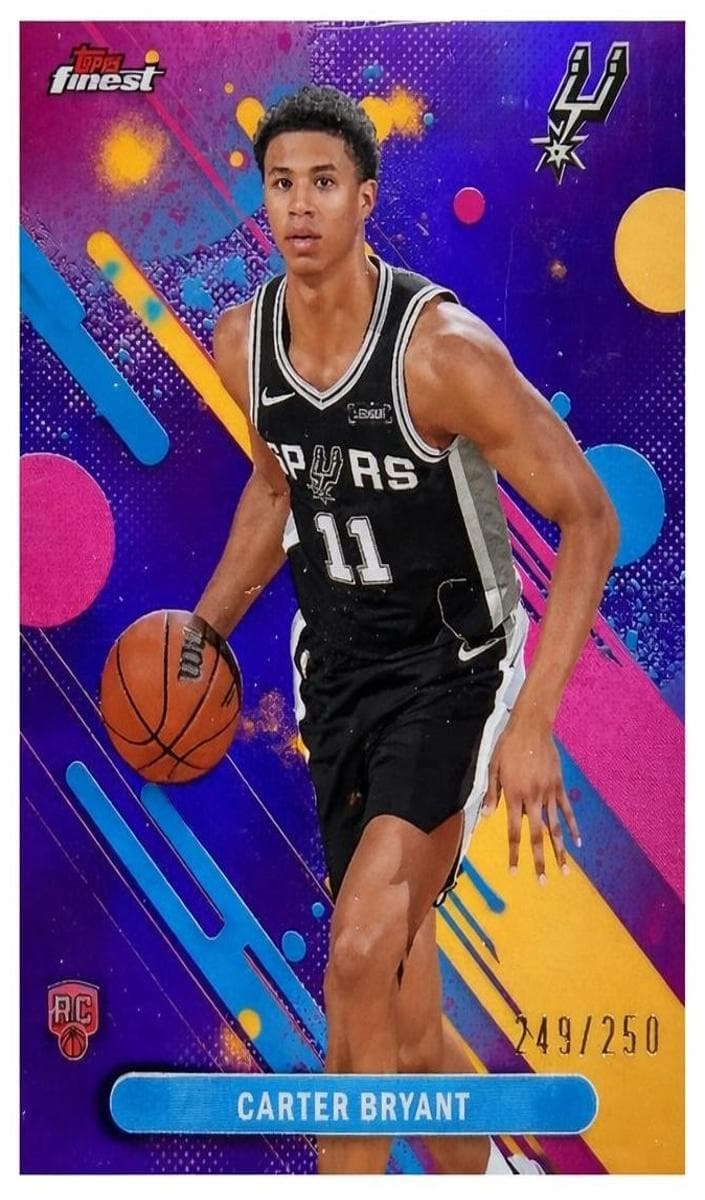 Carter Bryant 2025 topps Topps Finest