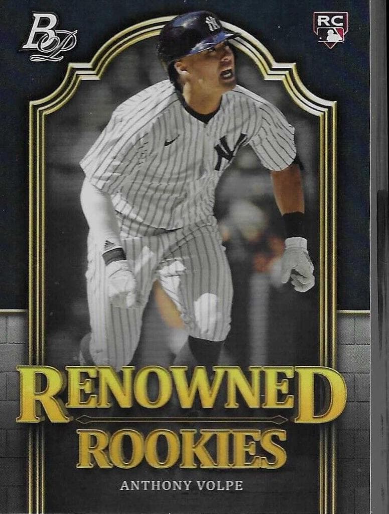 Anthony Volpe 2023 bowman Bowman Platinum