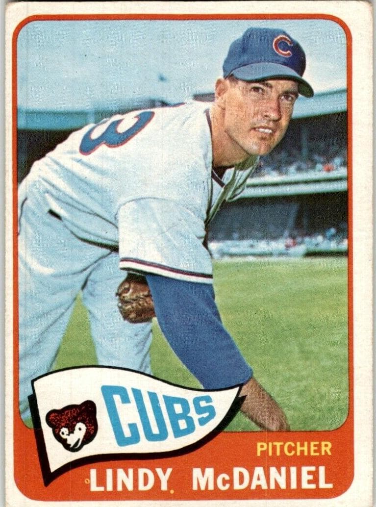 Lindy McDaniel 1965 topps Topps