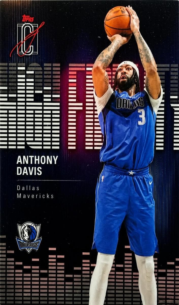 Anthony Davis 2025 topps Topps Signature Class