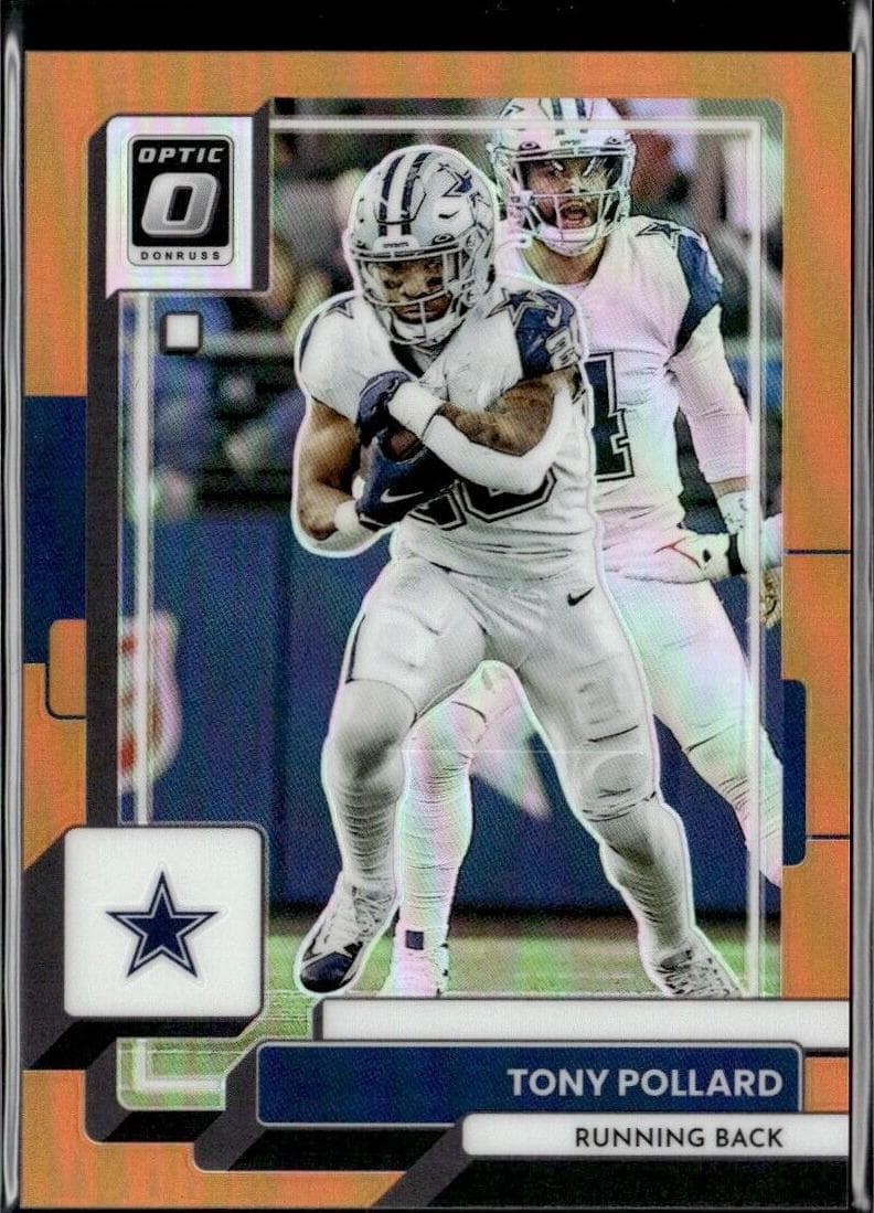 Tony Pollard 2022 panini Donruss Optic