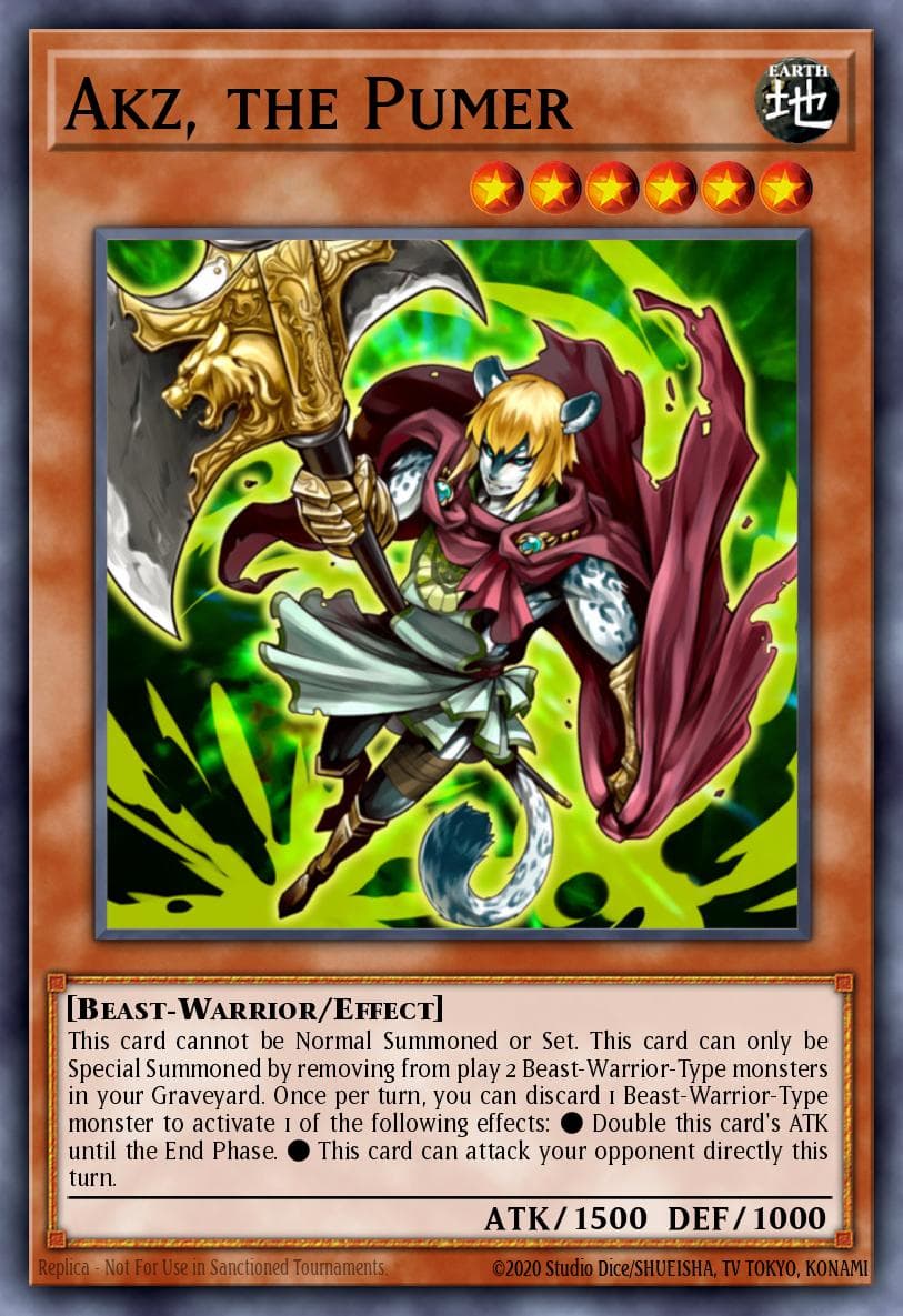 Akz, the Pumer 2020 Yu-Gi-Oh!