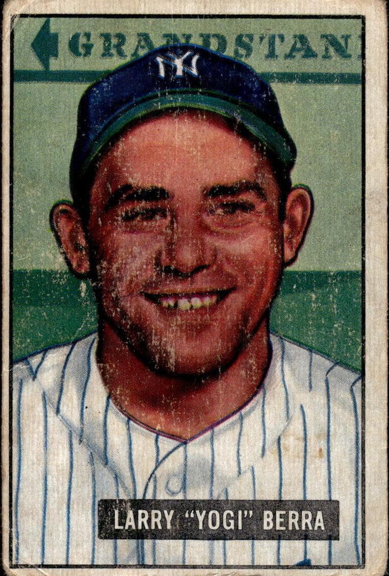 Larry "Yogi" Berra 1951 bowman Bowman