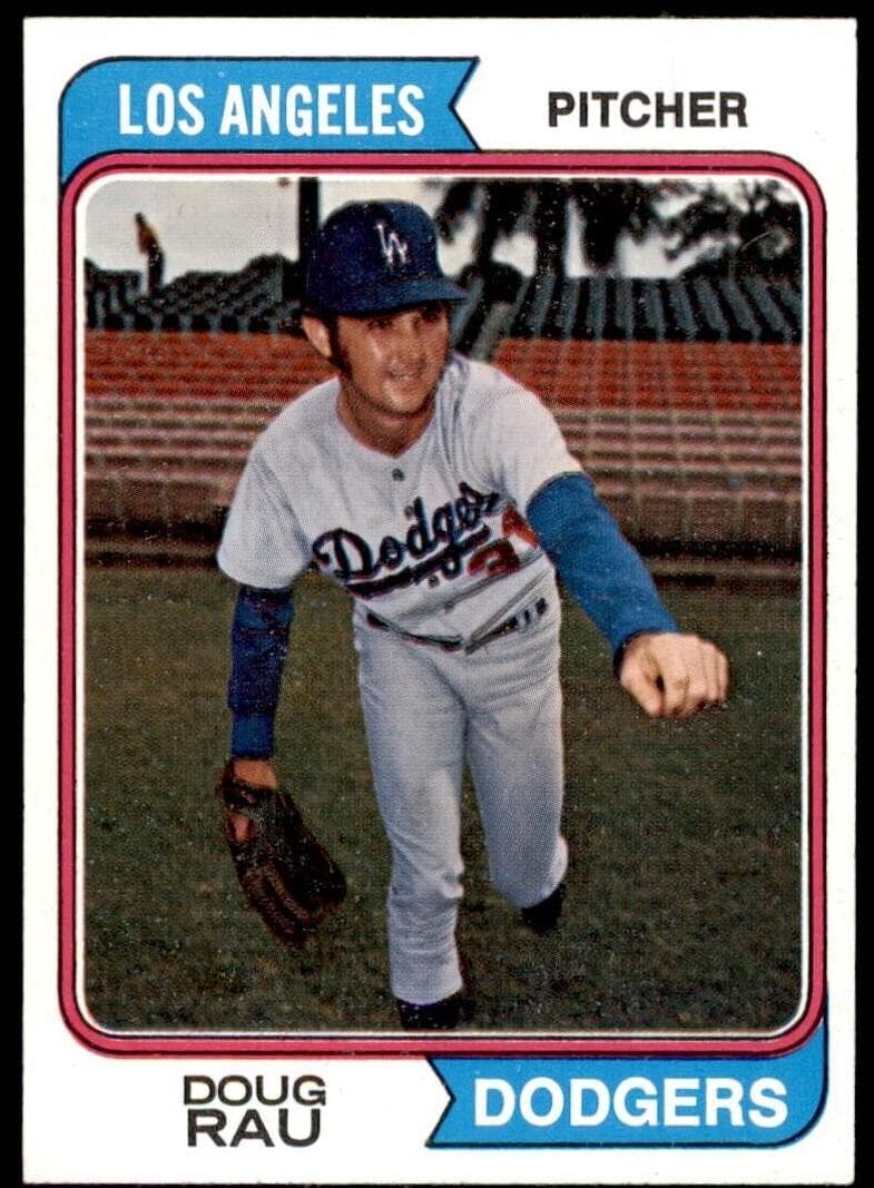 Doug Rau 1974 topps Topps
