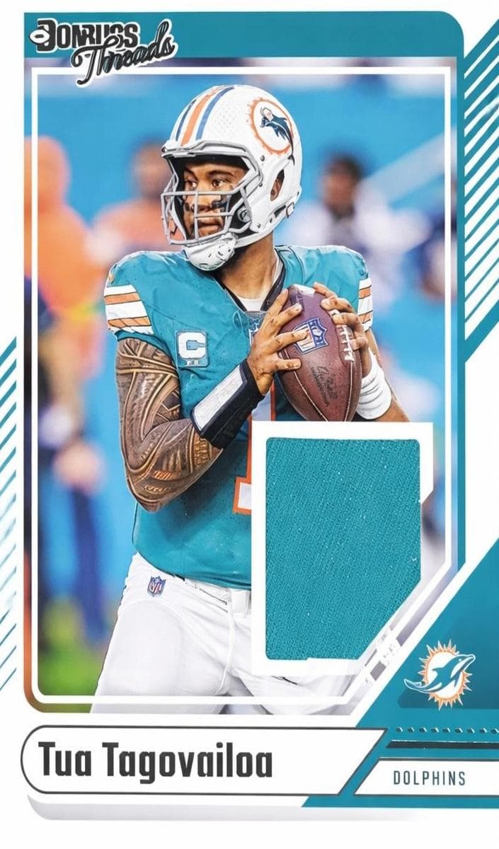 Tua Tagovailoa 2024 panini Donruss