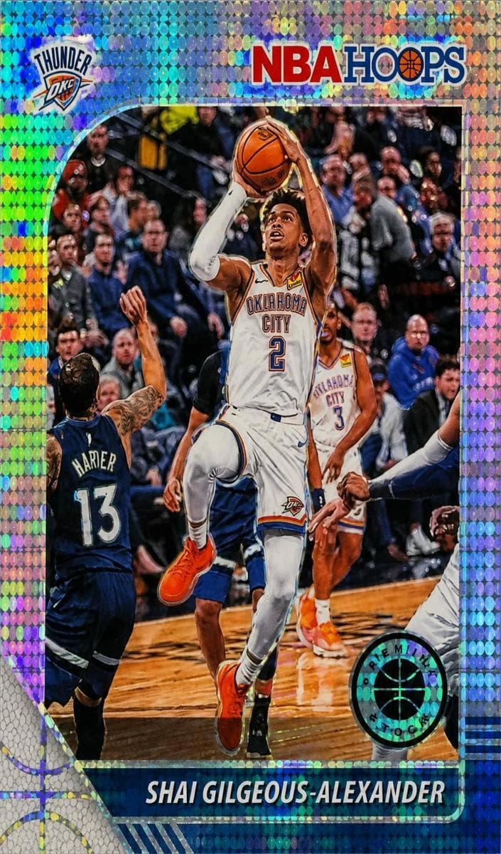Shai Gilgeous-Alexander 2019 panini Hoops Premium Stock