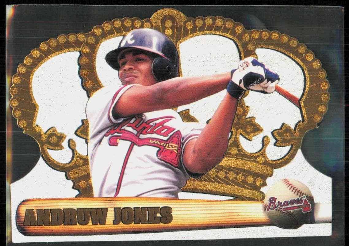 Andruw Jones 1998 unknown Pacific Crown Royale