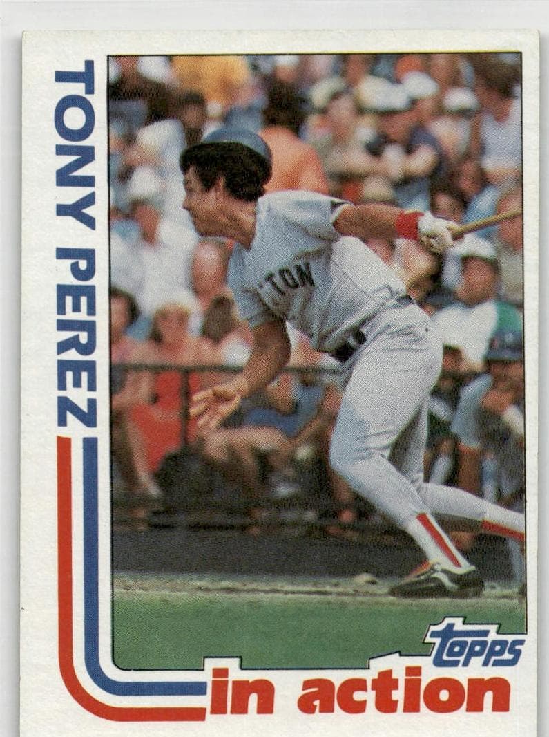 Tony Perez 1982 topps Topps