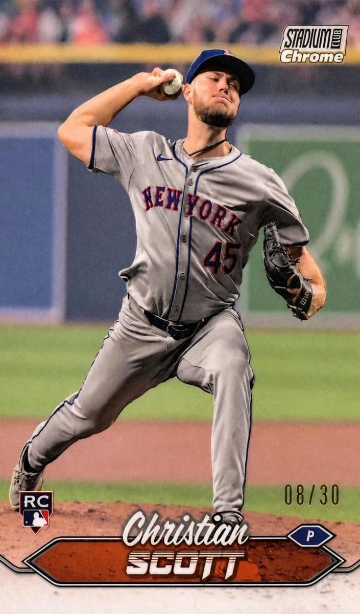 Christian Scott 2024 topps Stadium Club