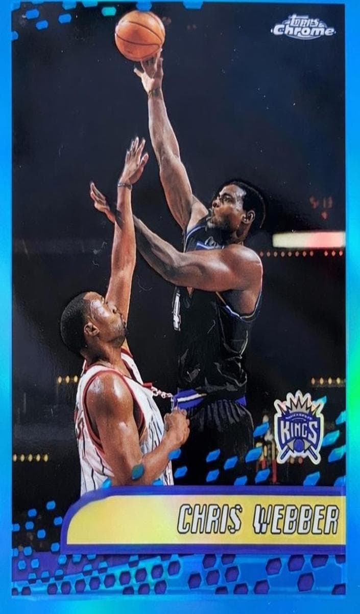 Chris Webber 2001 topps Topps Chrome