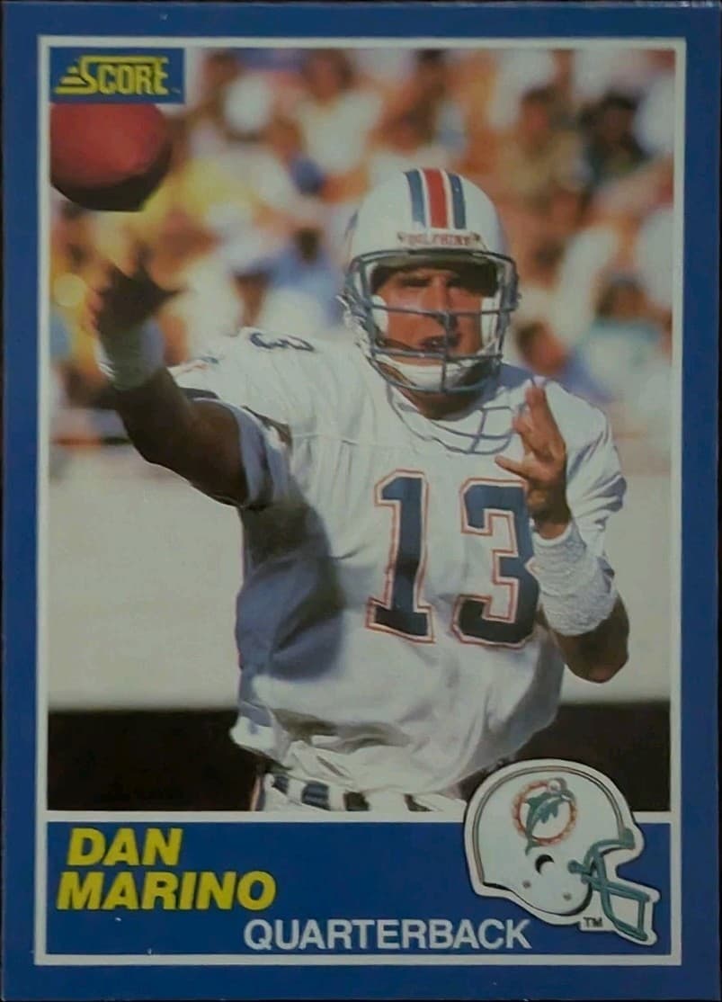 Dan Marino 1989 Score