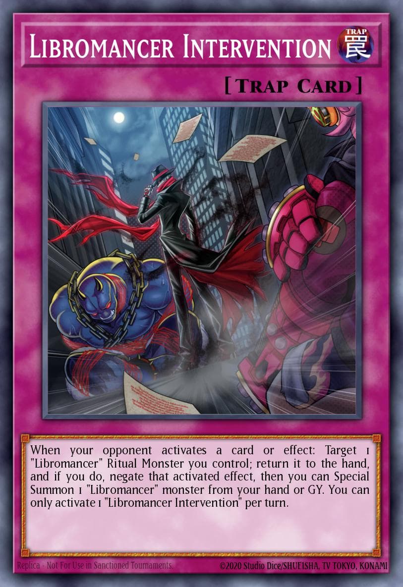 Libromancer Intervention 2022 Yu-Gi-Oh! Japanese World Premiere Pack 2022