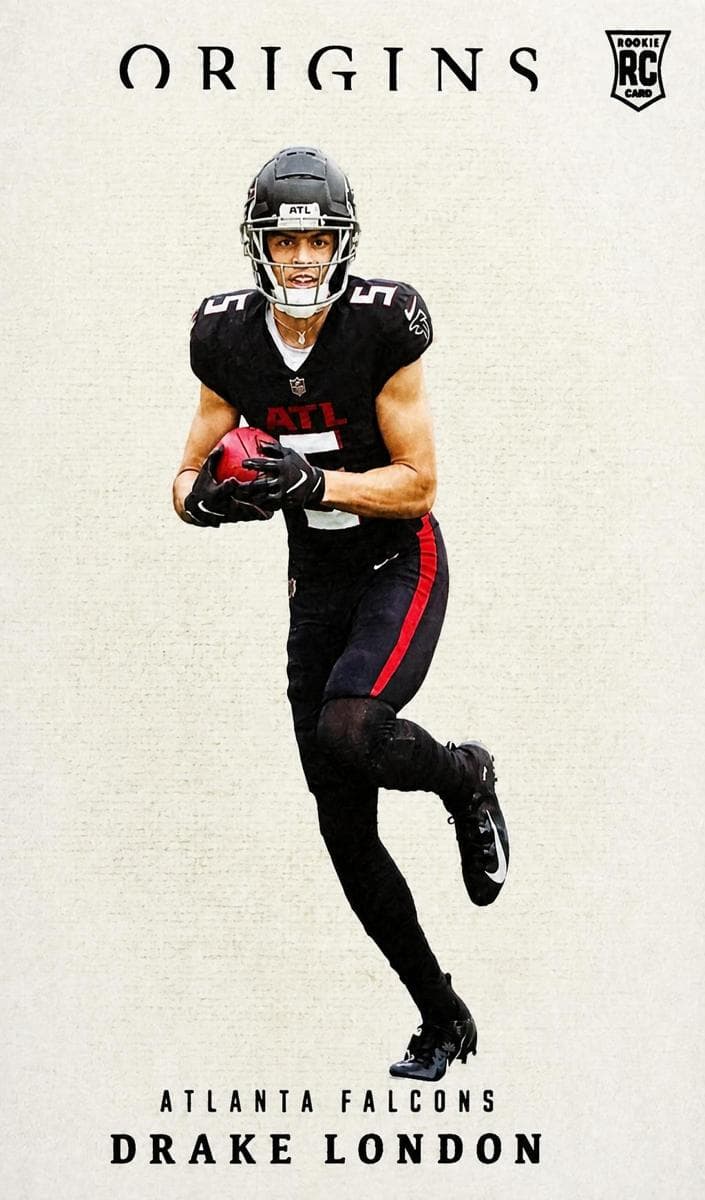 Drake London 2022 panini Panini Origins