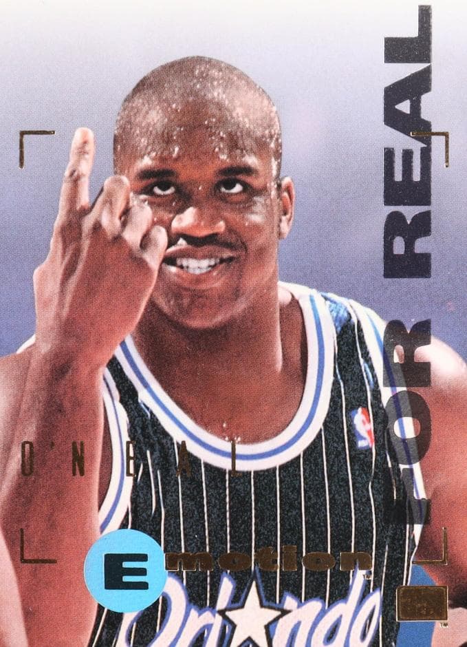Shaquille O'Neal 1994 fleer