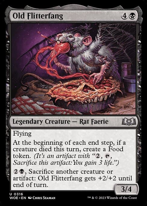Old Flitterfang 2023 Magic: The Gathering Wilds of Eldraine