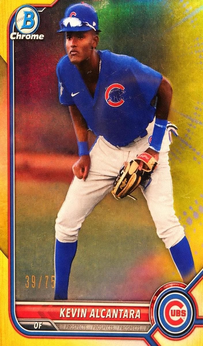 Kevin Alcantara 2022 bowman Bowman