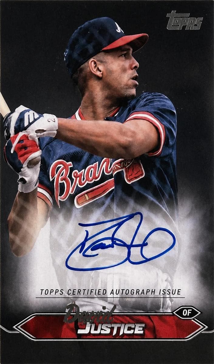 David Justice #SCBA-DJ