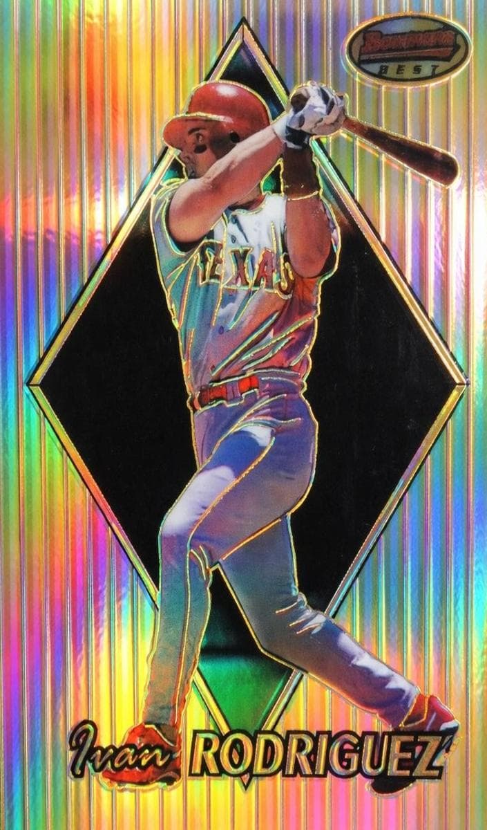 Ivan Rodriguez 1999 bowman Bowman's Best