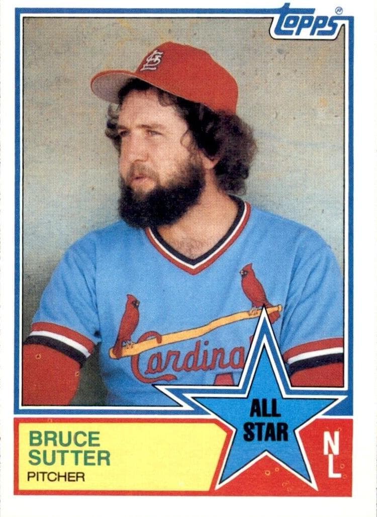 Bruce Sutter 1983 topps Topps
