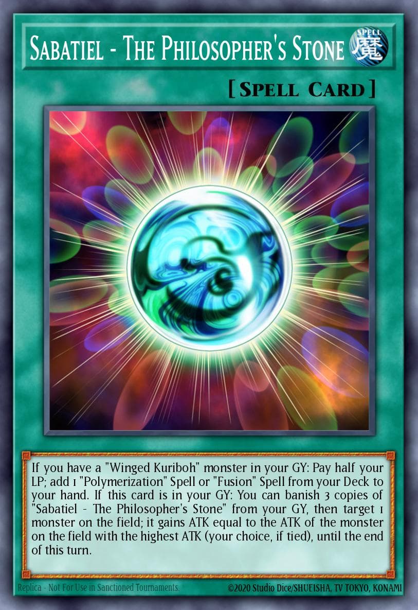 Sabatiel - The Philosopher's Stone #AC19-EN006