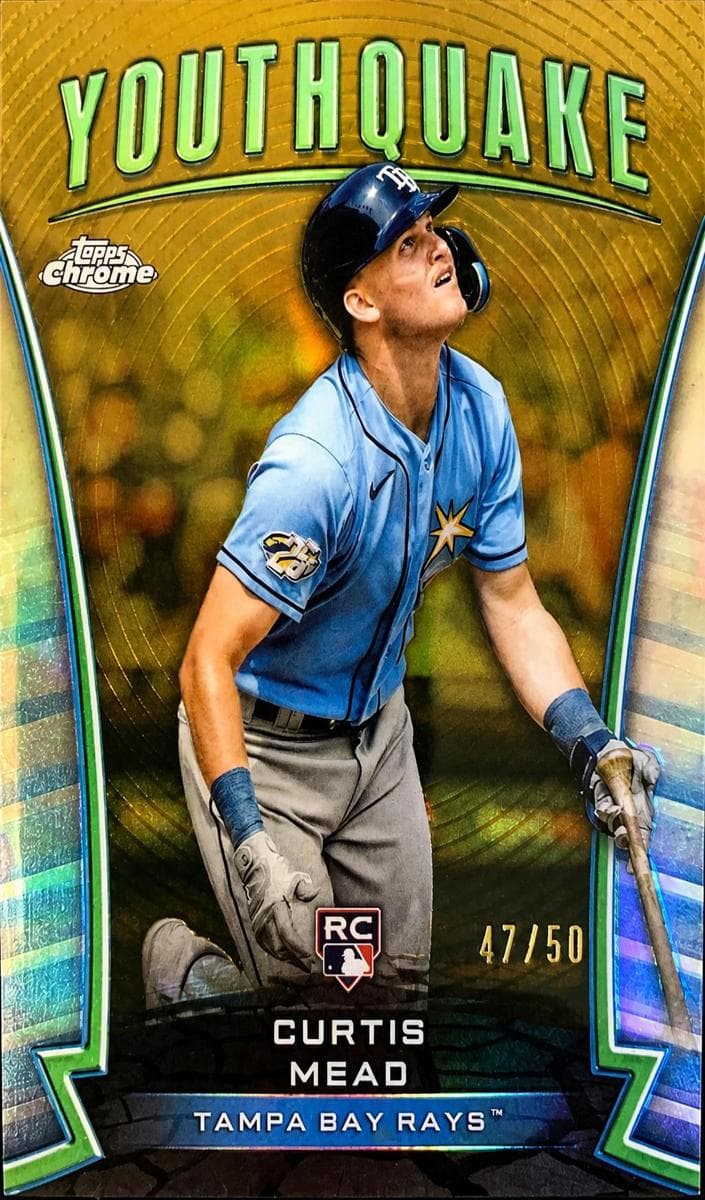 Curtis Mead 2024 topps Topps Chrome