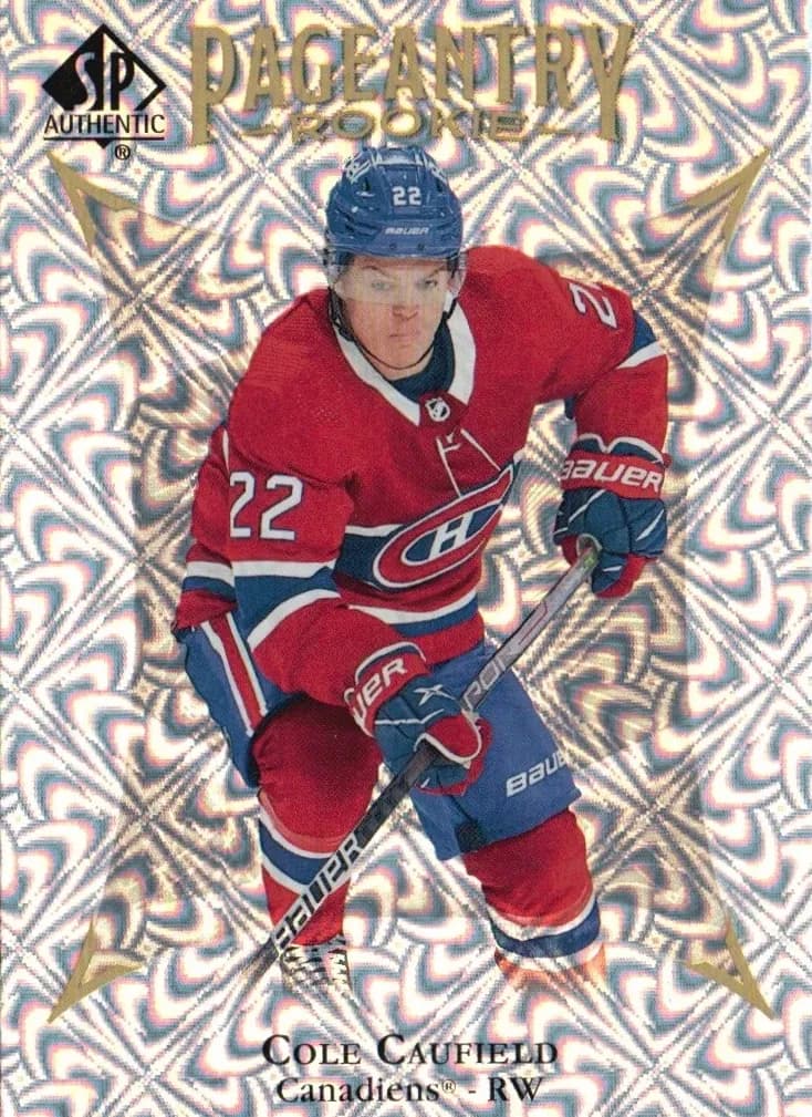 Cole Caufield 2021 unknown SP Authentic