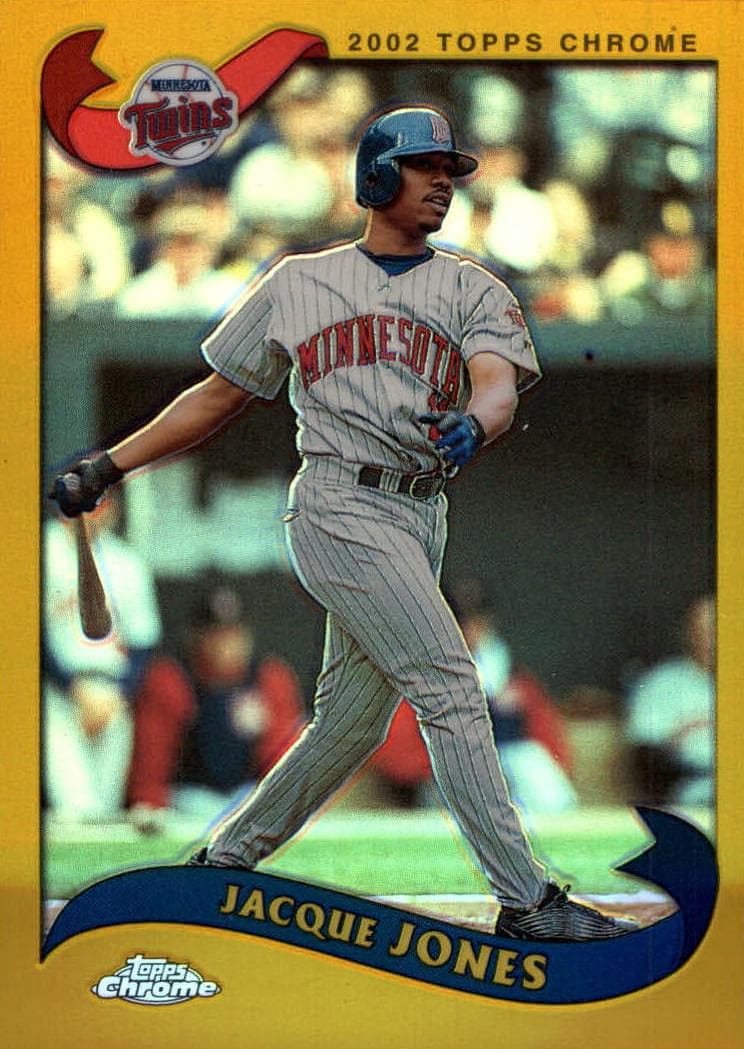 Jacque Jones 2002 topps Topps Chrome