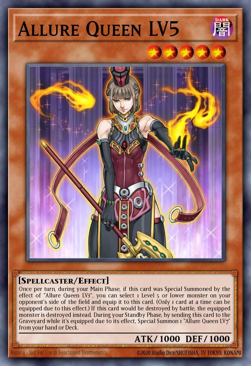Allure Queen LV5 2006 Yu-Gi-Oh!
