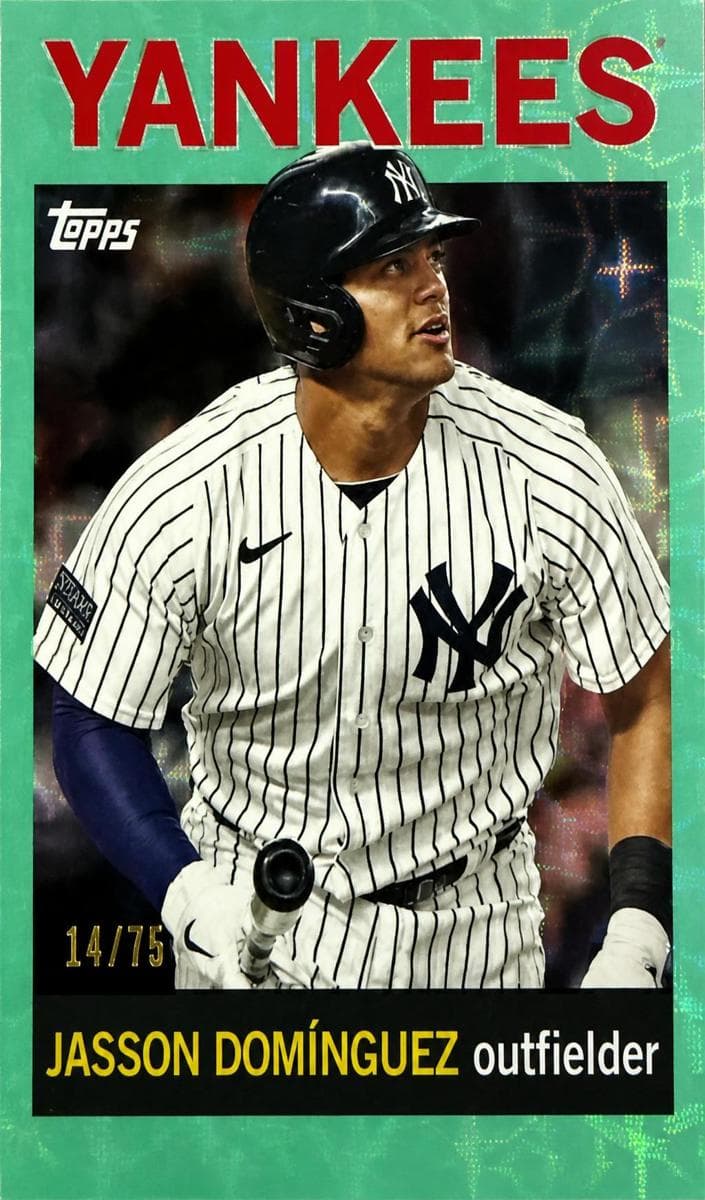 Jasson Domínguez 2025 topps Topps Archives