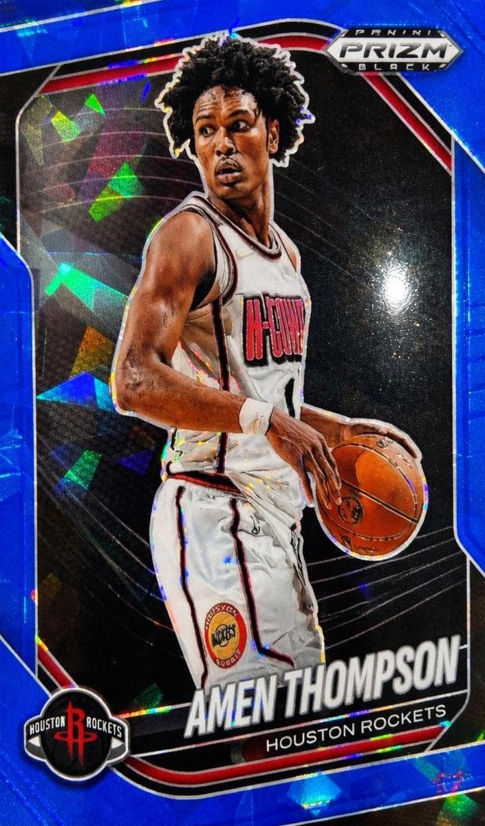 Amen Thompson 2024 panini Panini Prizm Black