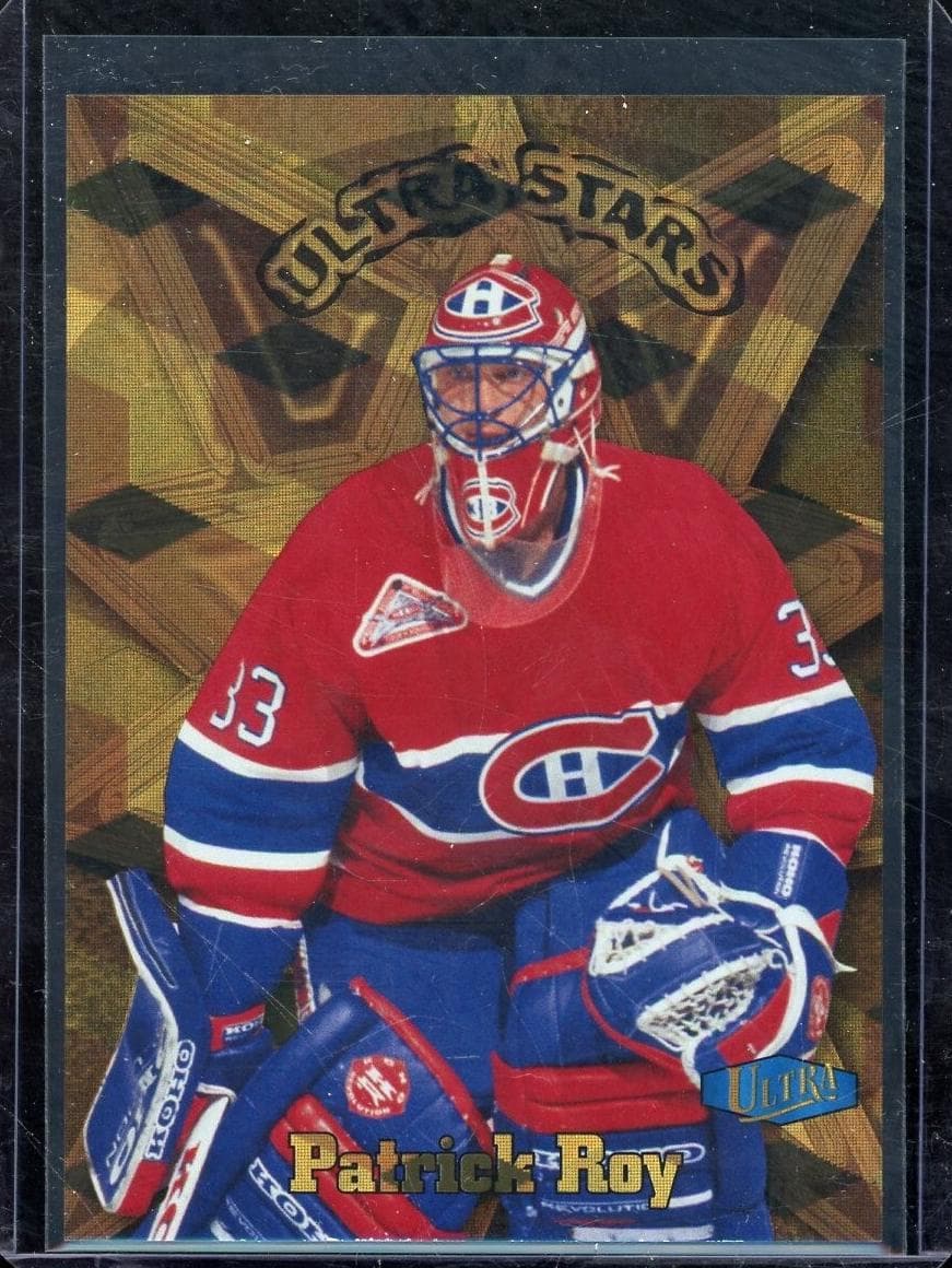 Patrick Roy 2012 fleer Retro Ultra Stars Gold