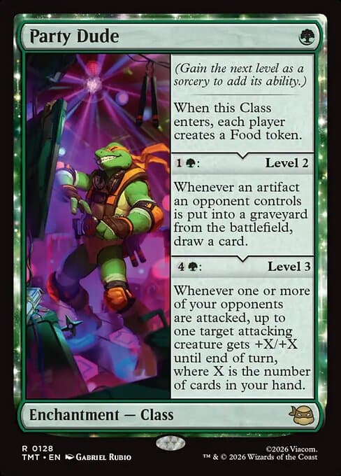 Party Dude 2026 Magic: The Gathering Teenage Mutant Ninja Turtles