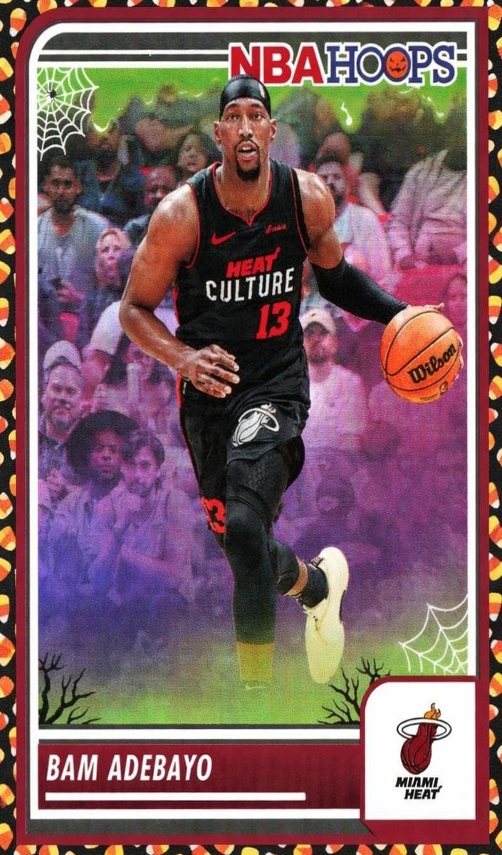 Bam Adebayo 2023 panini Hoops Haunted Hoops