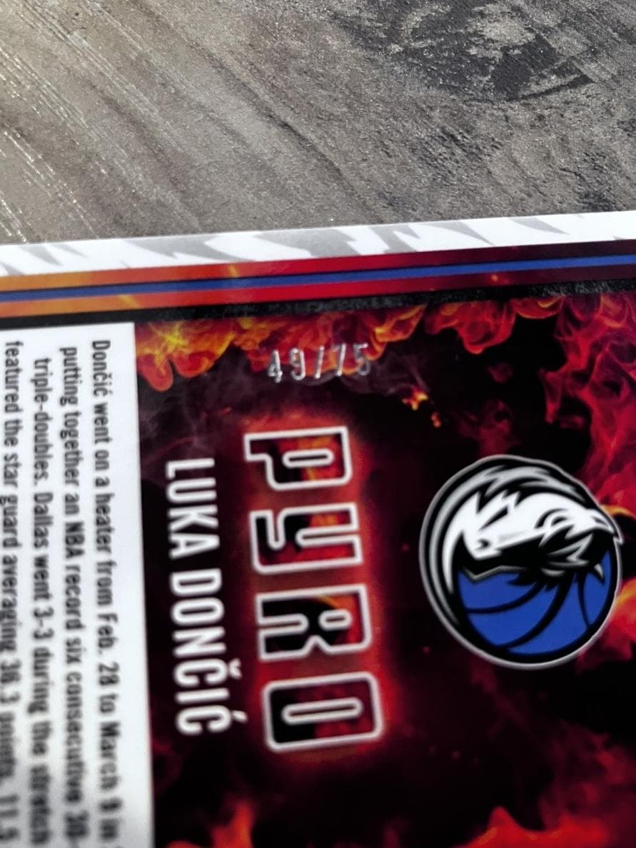 Luka Doncic 2023 panini Panini Phoenix