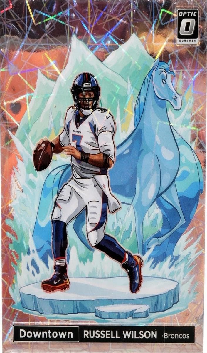 Russell Wilson trading card