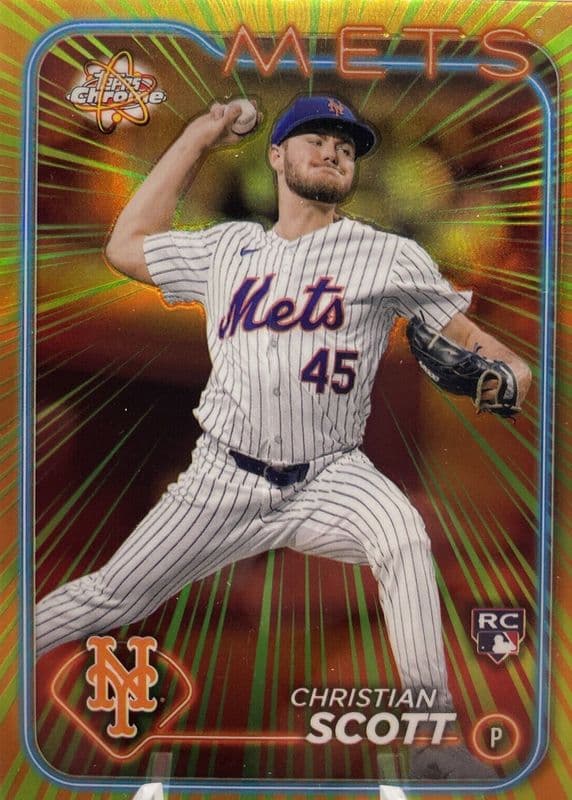 Christian Scott 2024 topps Topps Chrome Update