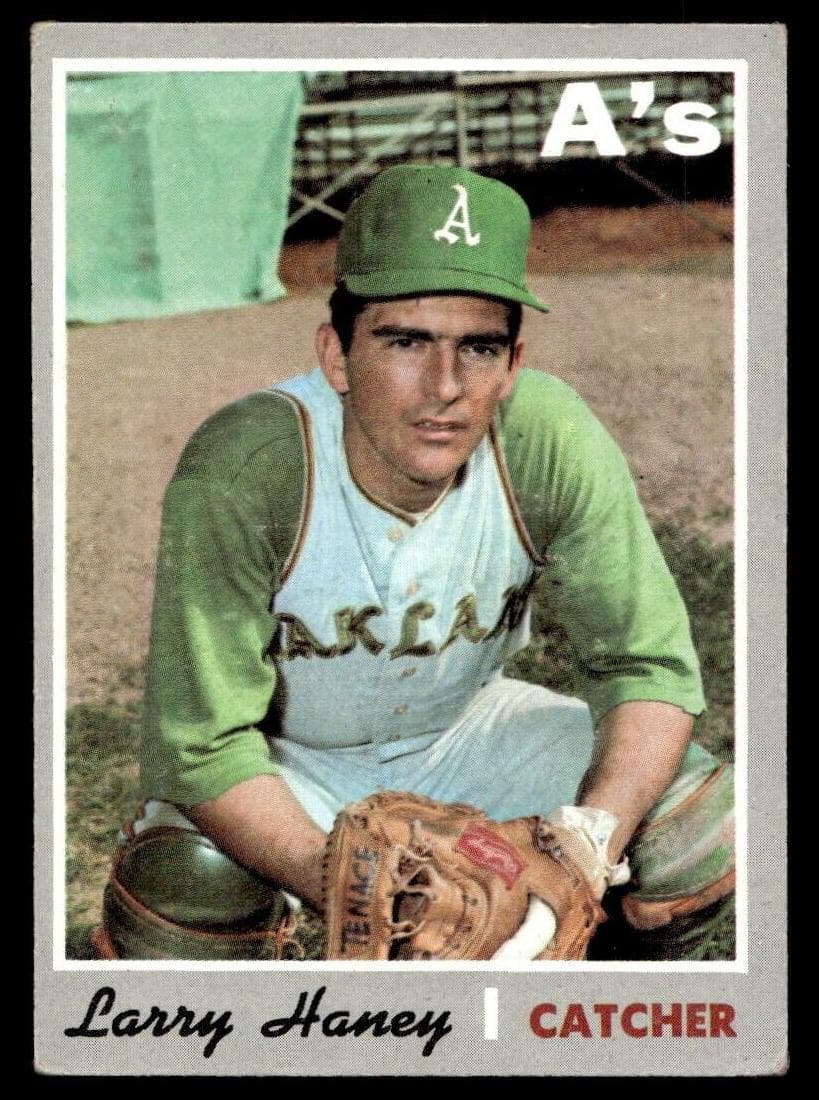 Larry Haney 1970 topps Topps