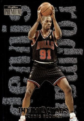 Dennis Rodman 1996 fleer SkyBox Premium