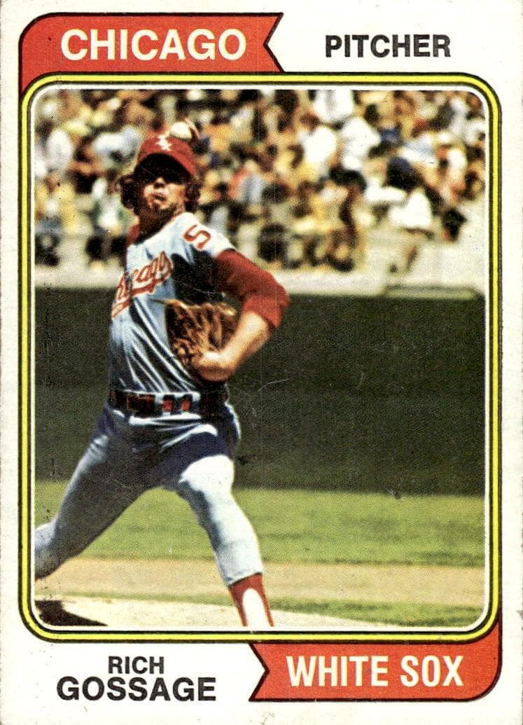 Rich Gossage 1974 topps Topps