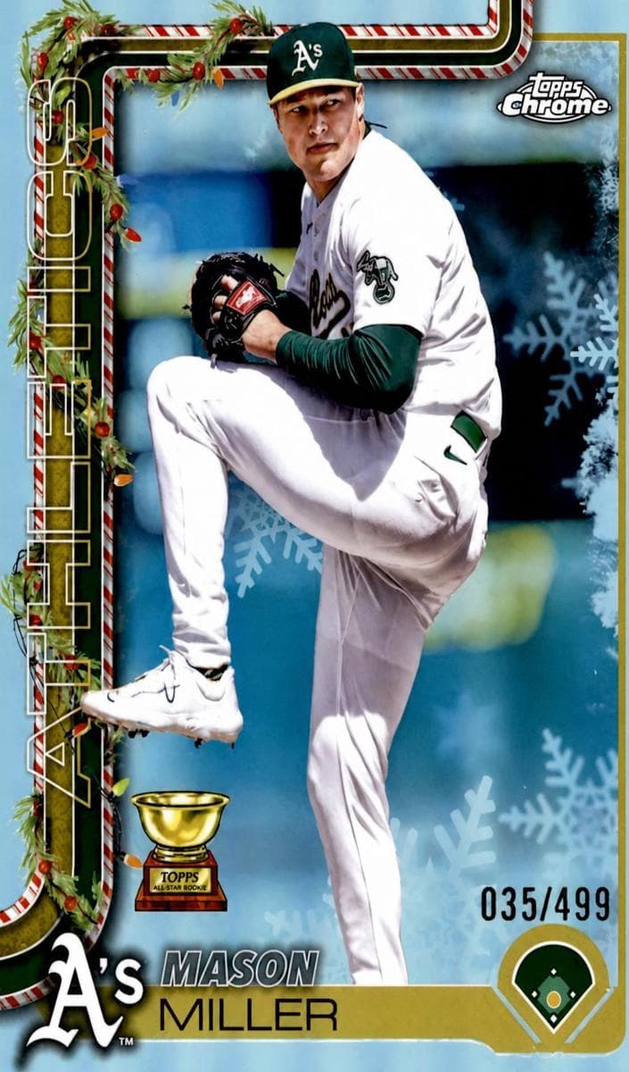 Mason Miller 2025 topps Holiday