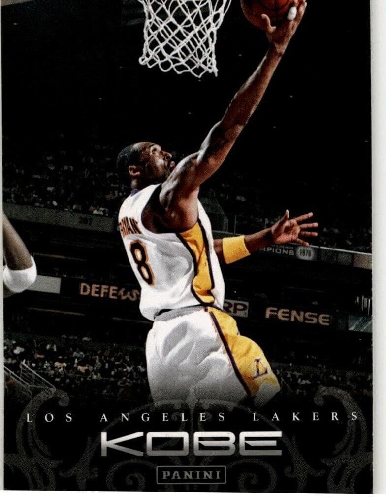 Kobe Bryant 2012 panini Kobe Anthology