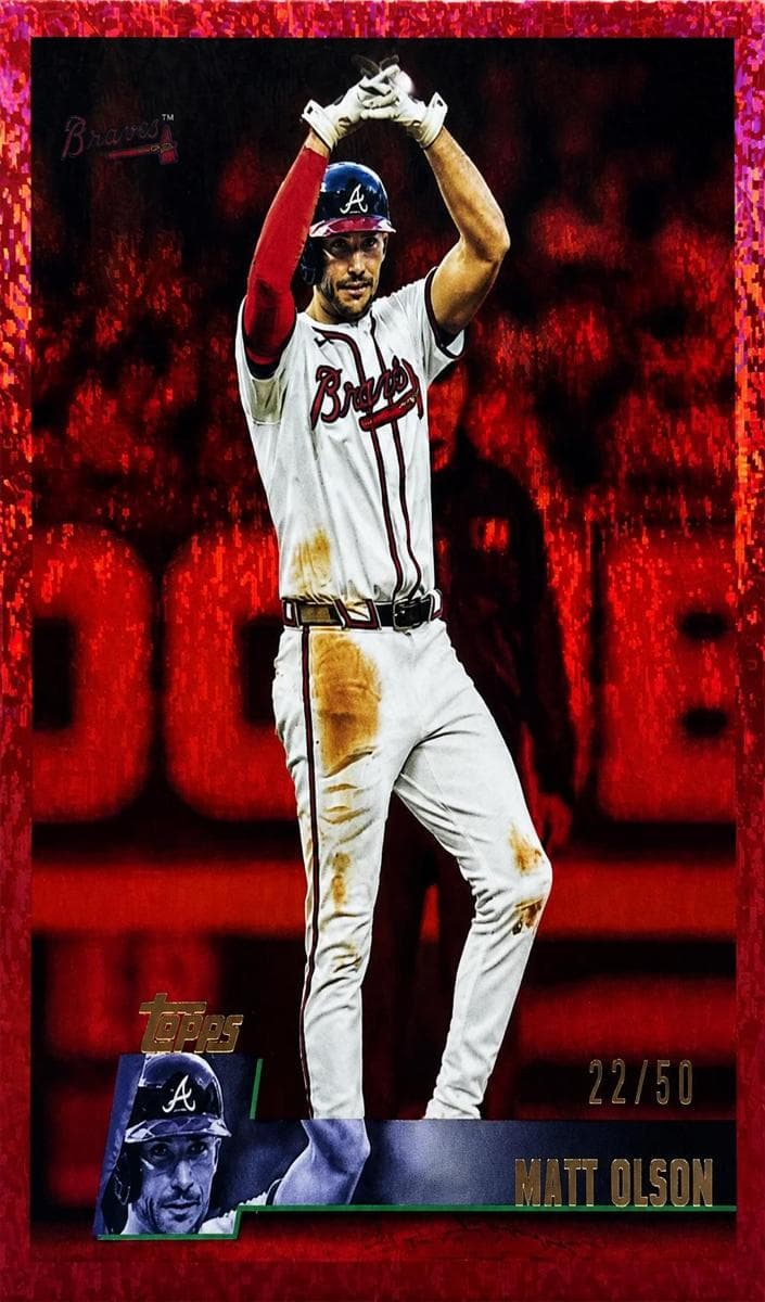Matt Olson 2025 topps Topps Archives