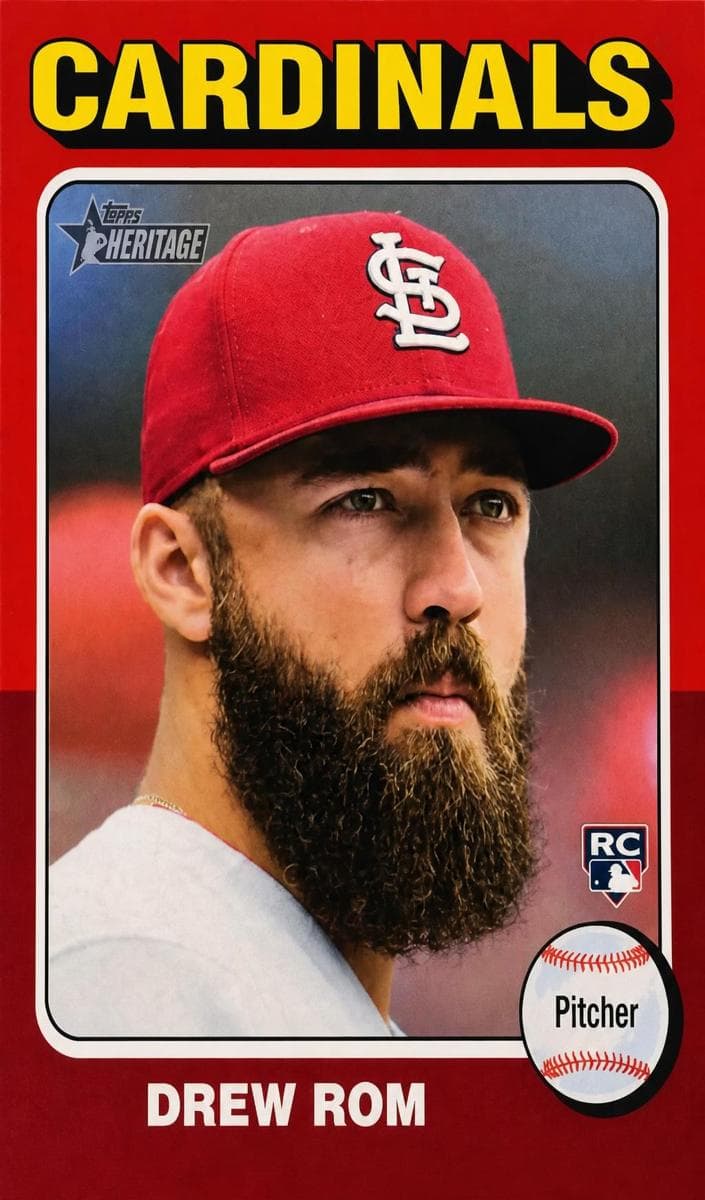 Drew Rom 2024 topps Topps Heritage
