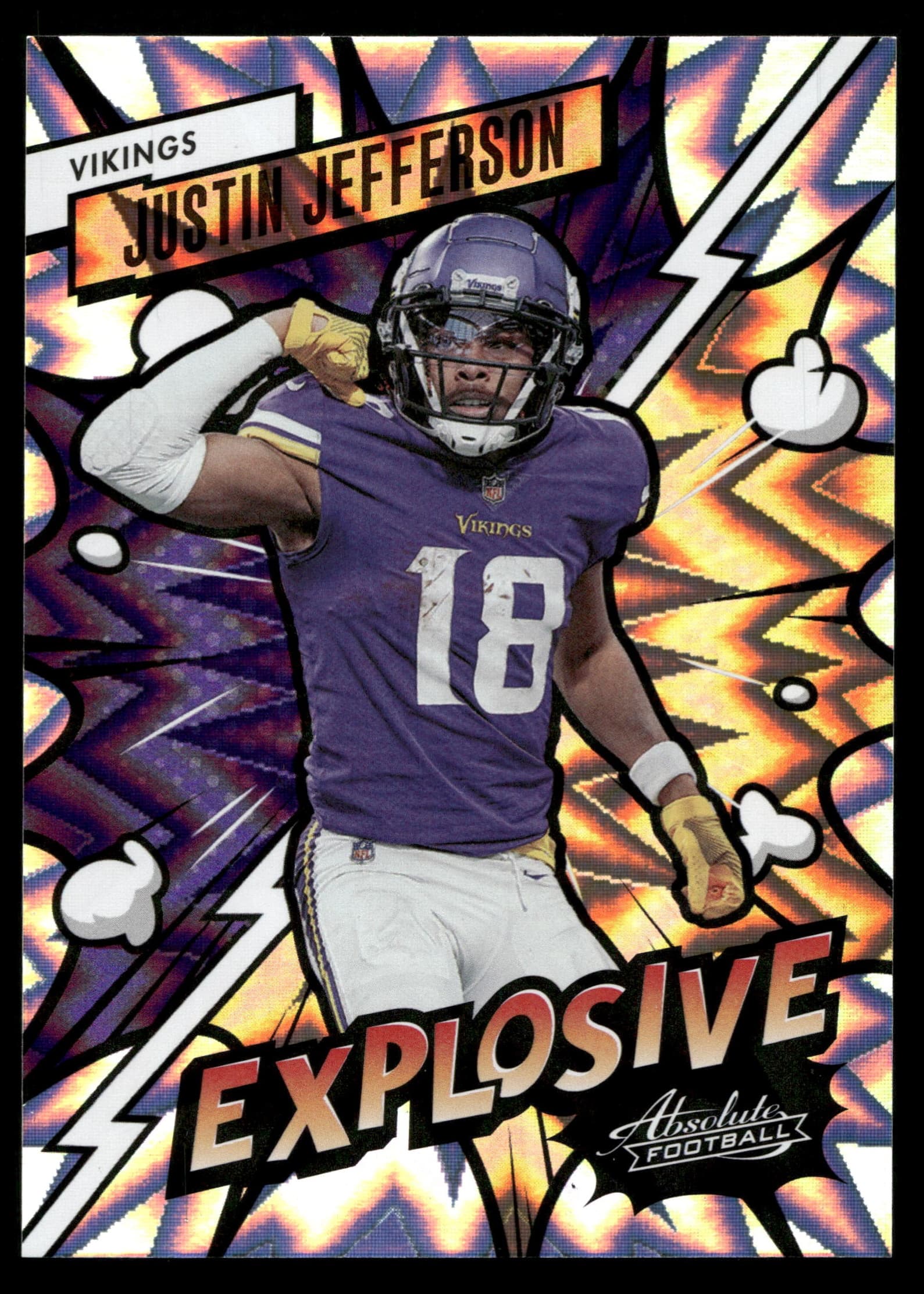 Justin Jefferson 2023 panini Panini Absolute