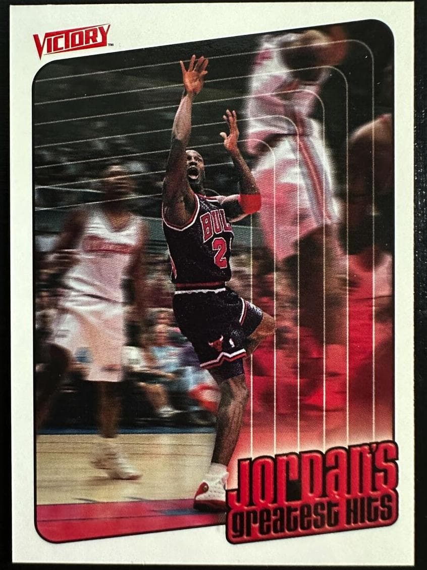 Michael Jordan 1999 upper-deck Victory