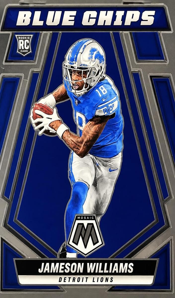 Jameson Williams 2022 panini Panini Mosaic